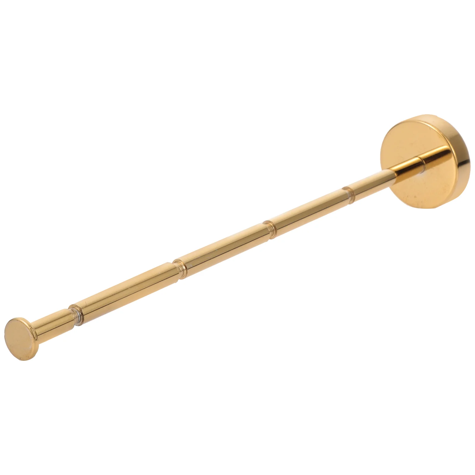 

Wall Mount 4 Hooks Golden Bra Underwear Display Rack Heavy Closet Rods Wardrobe Garment Hanger Metal Easy Install Space Saving