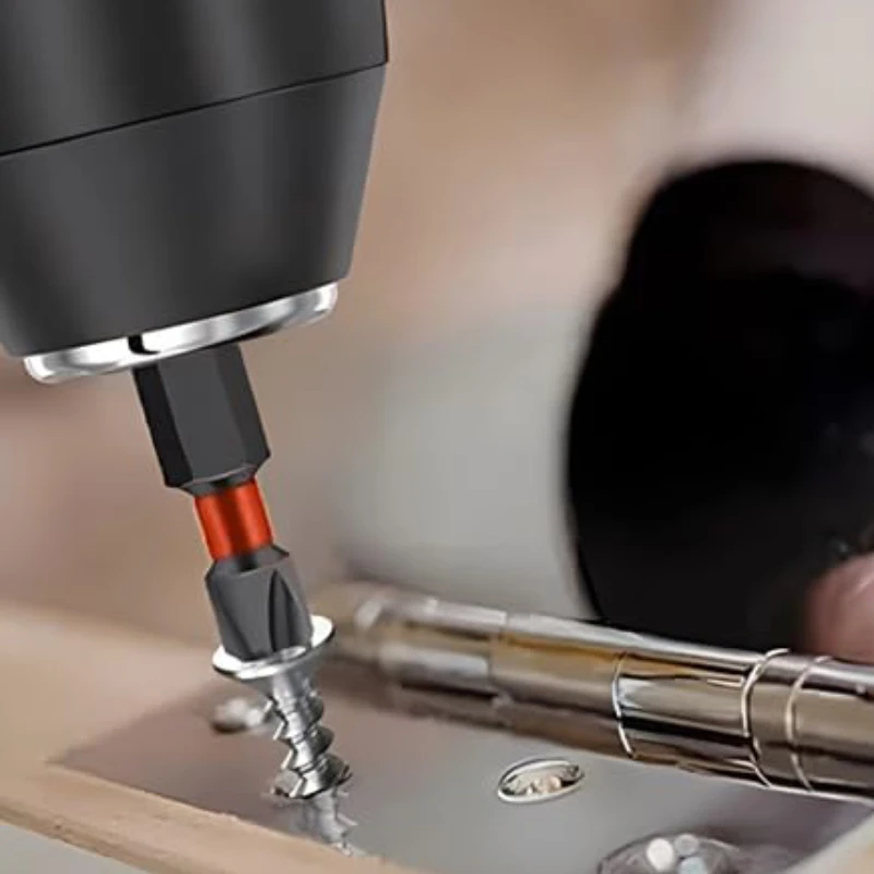 50-150mm Forte Set di cacciaviti a croce magnetici in acciaio legato PH2 Testa in batch Punte per cacciavite elettrico antiscivolo Punta da trapano a percussione