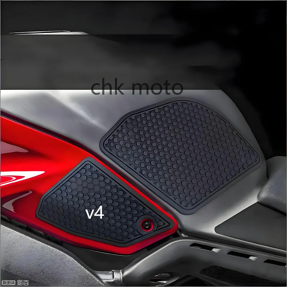 Motorcycle Anti-slip Tank Pad Sticker Protection Stickers SIDE TANK PADS For Ducati Panigale V4 V4S PANIGALE V4R V4SP2 2022 2023