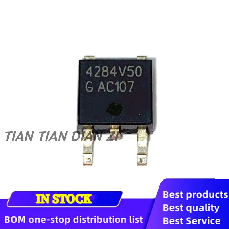 10pcs/lot TLE4284V50 TLE4284DV50 4284V50 TO-252 ic chips in stock