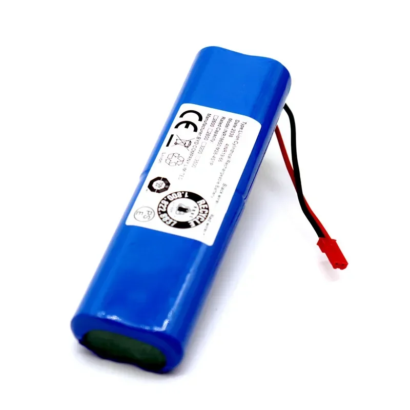 Gépember Légür tisztább Tettlegesség 14.4V 2600mah 18650 Lítium újratölthető Üteg számára ILife V50 V55 v8s v3s Menő v5s -ért v8s X750