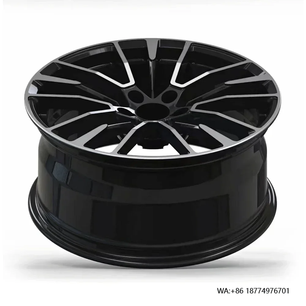 

Gloss Black Machine Face Forged Wheel 5x112 19 20 21 Inch Deep Dish Rim for Tesla Alfa Romeo Maserati Levante Ghibli Rolls Royce