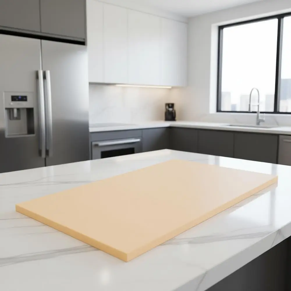 

Rubber Cutting Board for Home, M Size, 15x8.3x0.5 inches, Made in Japan