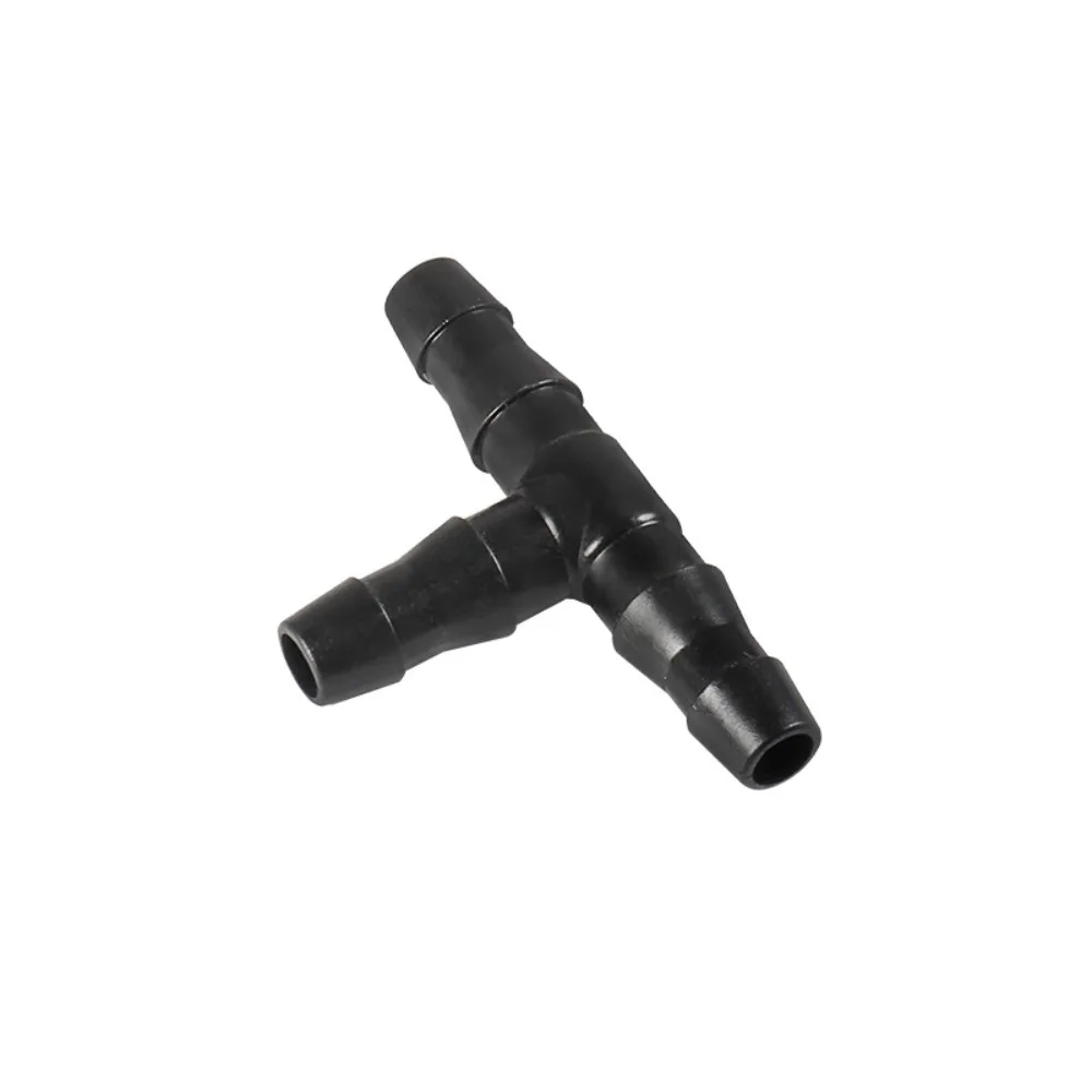 10-1000PCS Garden Water Connector Drip Irrigation for 1/4'' Tubing Hose Accessories Joint Barbed Tees Cross Eng Plug Adaptors