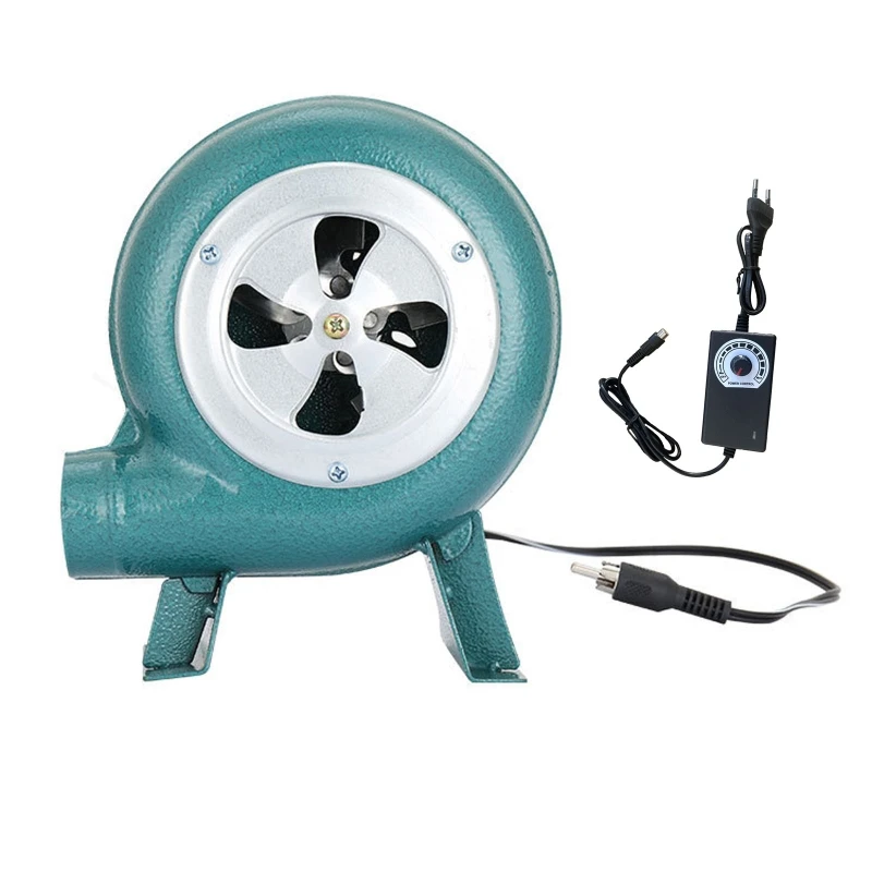 DC12V พัดลม BBQ Air Blower 2800R ปรับความเร็ว Camping Grill แฟน 100v 220v M4YD