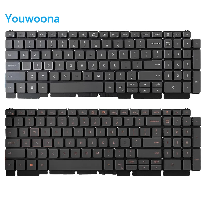 

New Original Laptop Keyboard For DELL G15 Ryzen Edition G15 5505 5518 5520 5521