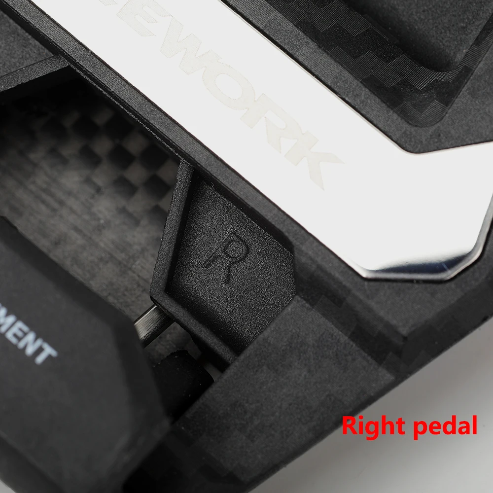 RACEWORK CARBON Rennrad Clip-in Pedale Superleichte Carbonfaser-Rennrad-Selbstverriegelnde Pedale mit Verriegelungsplatte – Detail 9