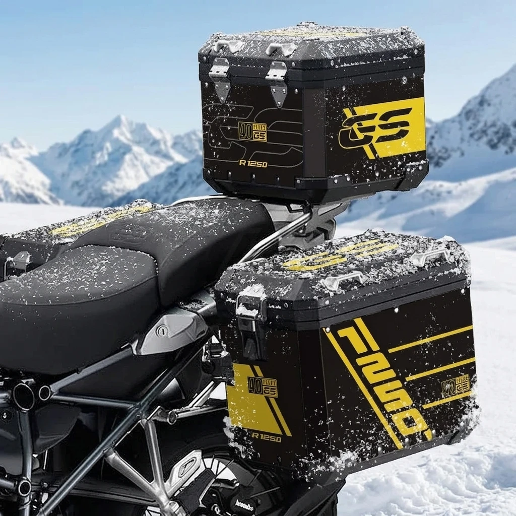 

For BMW Panniers 40 Years GS R1250GS Adventure 2019-2023 Motorcycle Aluminum Box Reflective Sticker