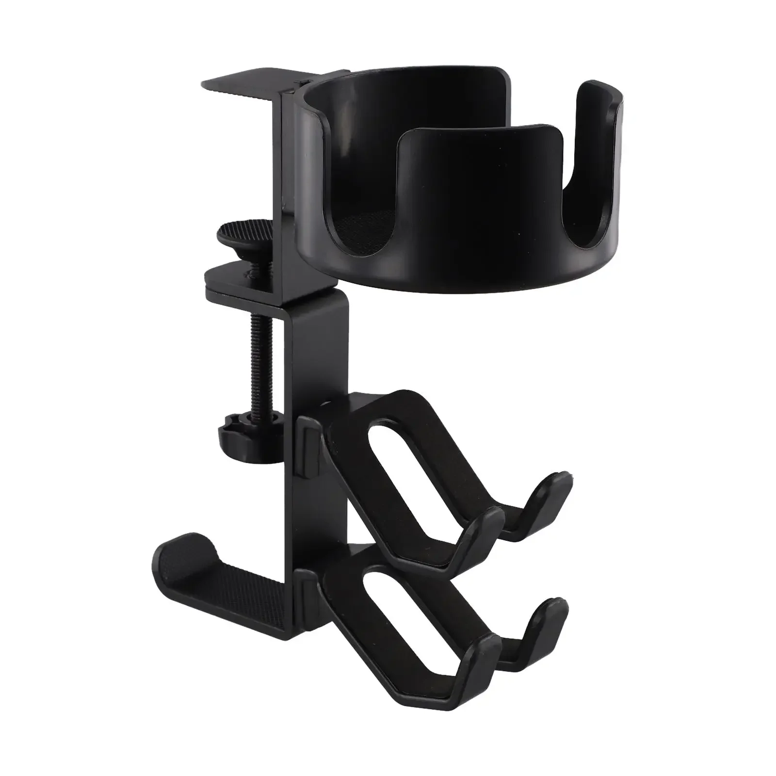 

19.1x15.3x9.5cm Gamepad Holder Metal Gamepad Wall Mount Headphone Hanger Gaming Setup Accessory Efficient Organization
