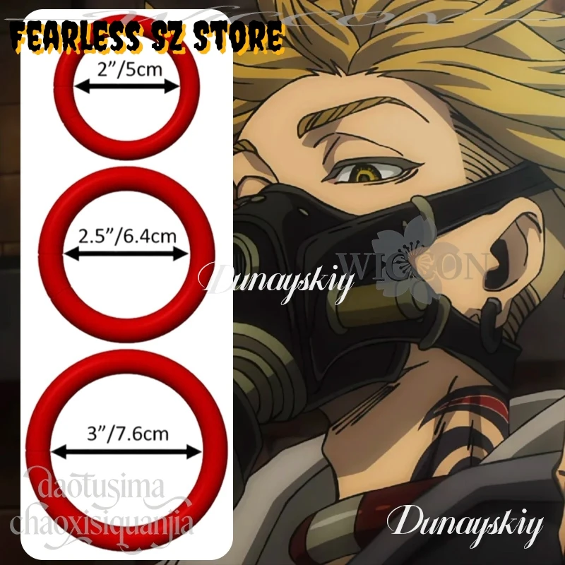 3D Polylactic Acid Wristband Props Anime GACHIAKUTA Cosplay Rudo Surebrec Riyo Reaper Accessories Manga Ring Christmas Halloween