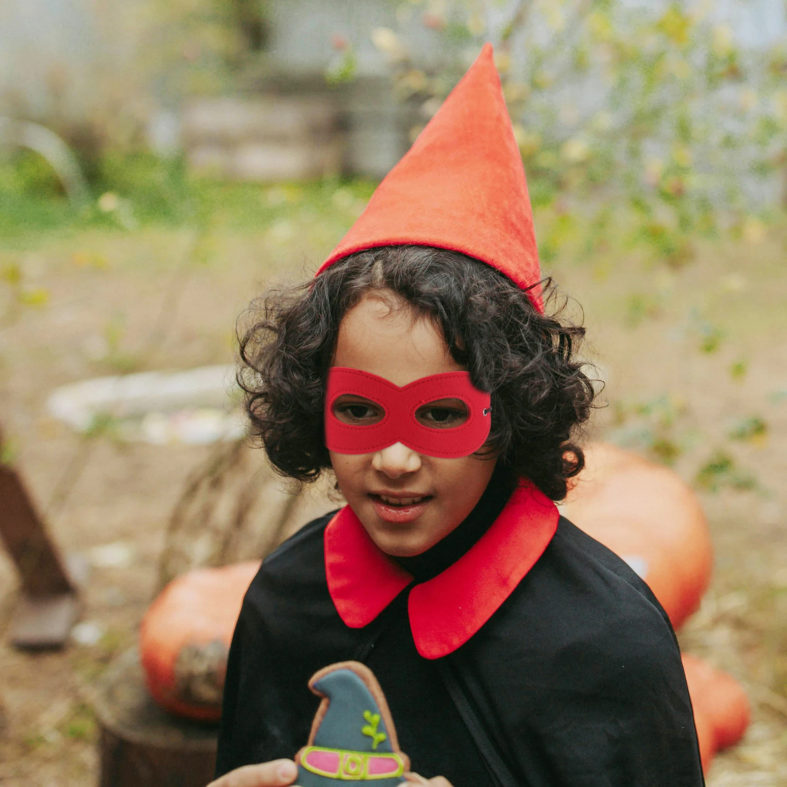 10Pcs Mysterious Eye Mask for Kids Felt Superhero Character Masks Gentle Skin Friendly Material Perfect for Superhero-Themed