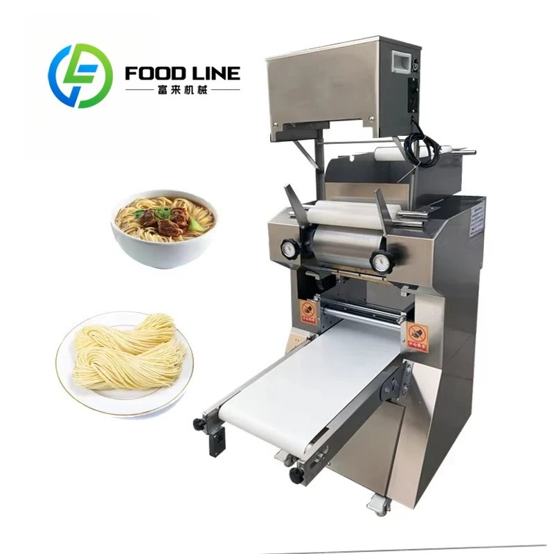 Automatic Fresh Pasta Ramen Noodle Making Machine Industry Noodle Machine With Cutting Cutter