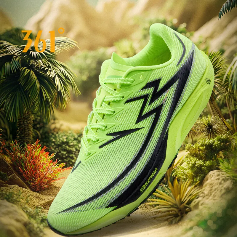 361 Degrees BIospeed Future Carbon Plate Marathon Men Running Shoes Ultralight Cushioning Stable Support Male Sneakers 672422205