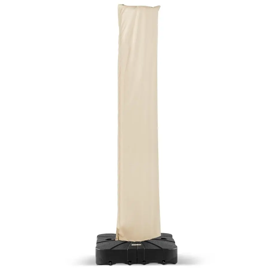 

Чехол для консольного зонта для патио с молнией и защитой от УФ-излучения, водонепроницаемый, для сада и террасы