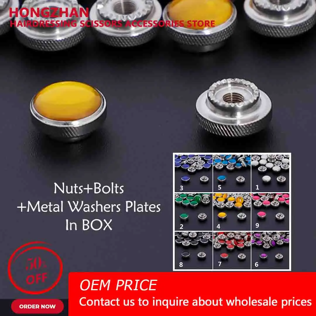 HONGYUAN Box Screws Set(Nuts+Bolts+Metal Washers Plates) All-in-One Box Muti-sizes Screws For Repair Kits accessories