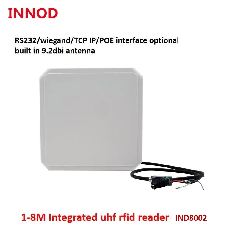 

Vehicle Parking Control long Range UHF RFID Integrated Passive Reader PR9200 9.2dbi Antenna RS232/WG for personnel management