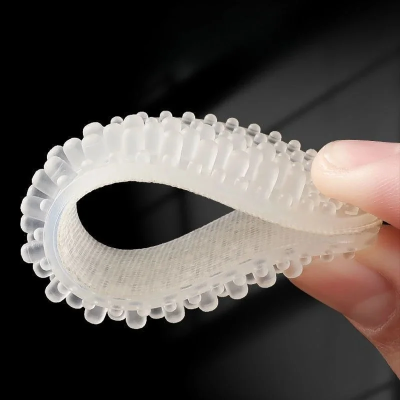1-3pairs Silicone Heel Stickers Heels Grips for Women Men Anti Slip Heel Cushions Non-Slip Inserts Pads Foot Heel Care Protector