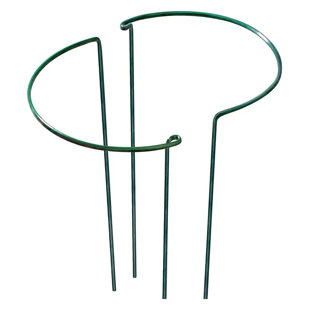 Sturdy Metal Plant Support Stakes For Garden - Keep Flowers And Vegetables Plant Climbing Support Frame Iron Garden Fixed Pole