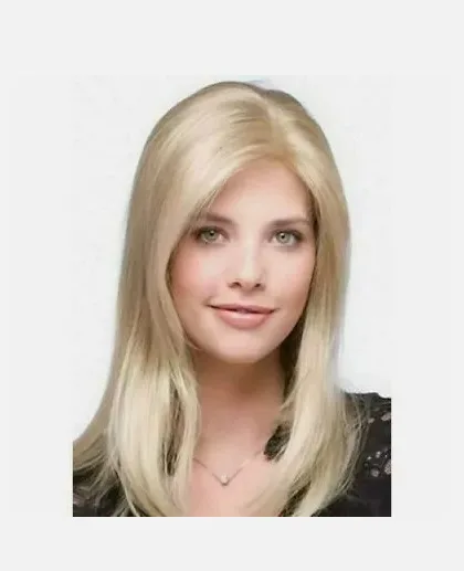 

New Glamour Women's Long Light Blonde Straight Wigs
