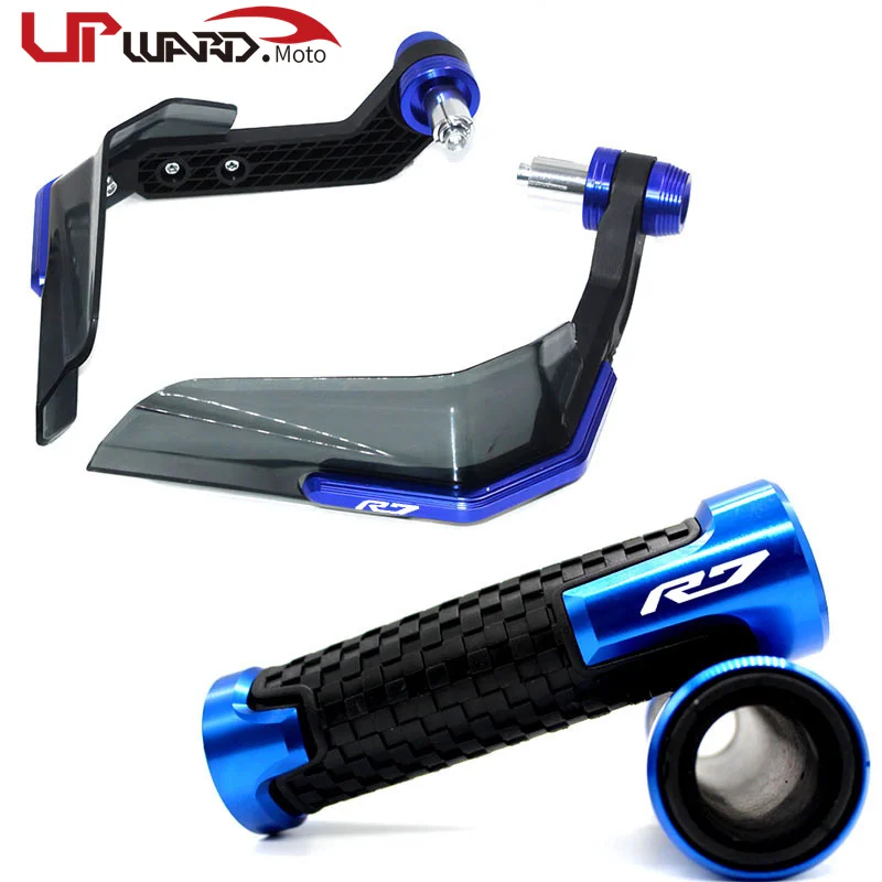 Motorcycle Handguard Grips Handle Shield Hand Guard Protector Windshield Fit For YZF R7 2021 2022 YZFR7 YZF-R7
