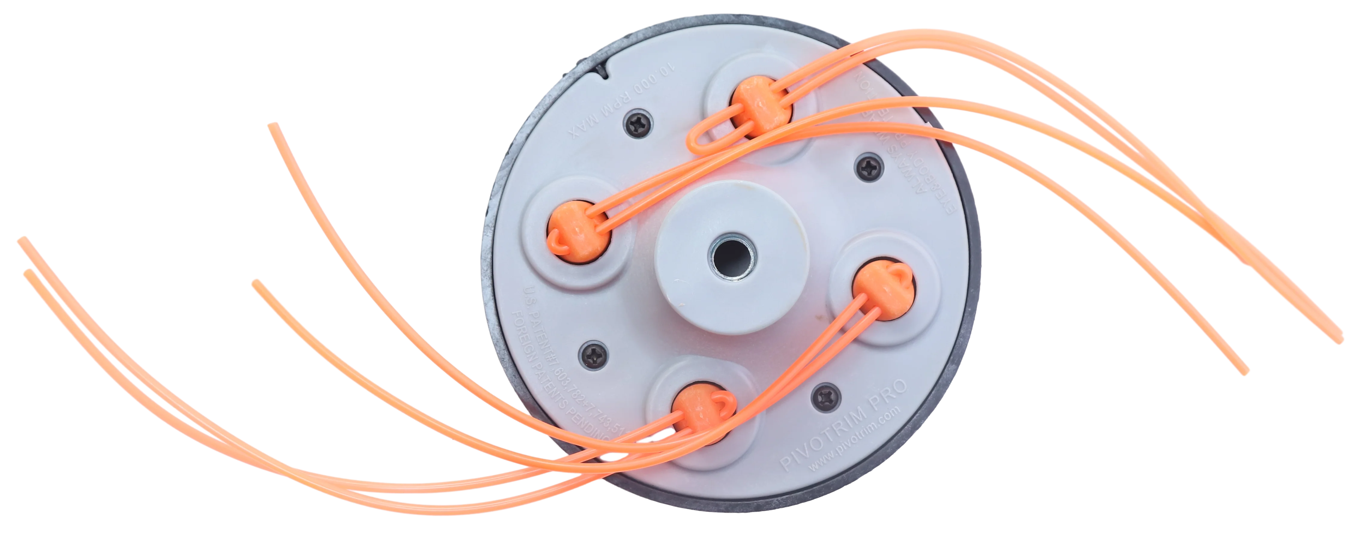 Universal 4 เส้น Bump Speed Feed สําหรับเครื่องตัดหญ้าน้ํามันเบนซินหัวตัดแปรง String Trimmer Head Grass Trimmer Head
