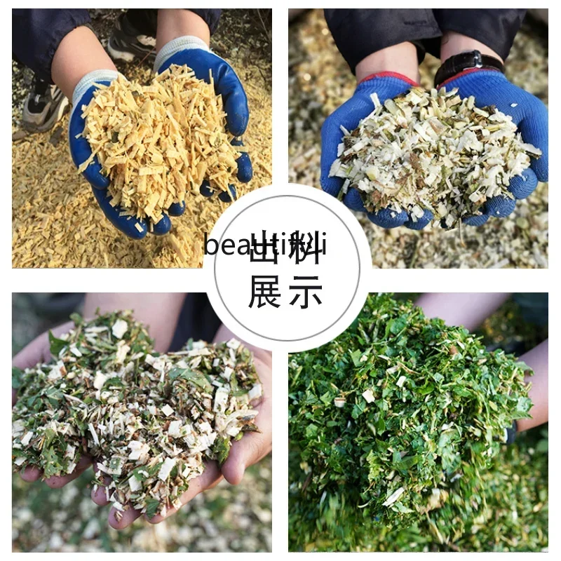 Frantoio NNBranch Frantoio per rami di frutteto Macchinari da giardino Frantoio per legno per rami di foglie