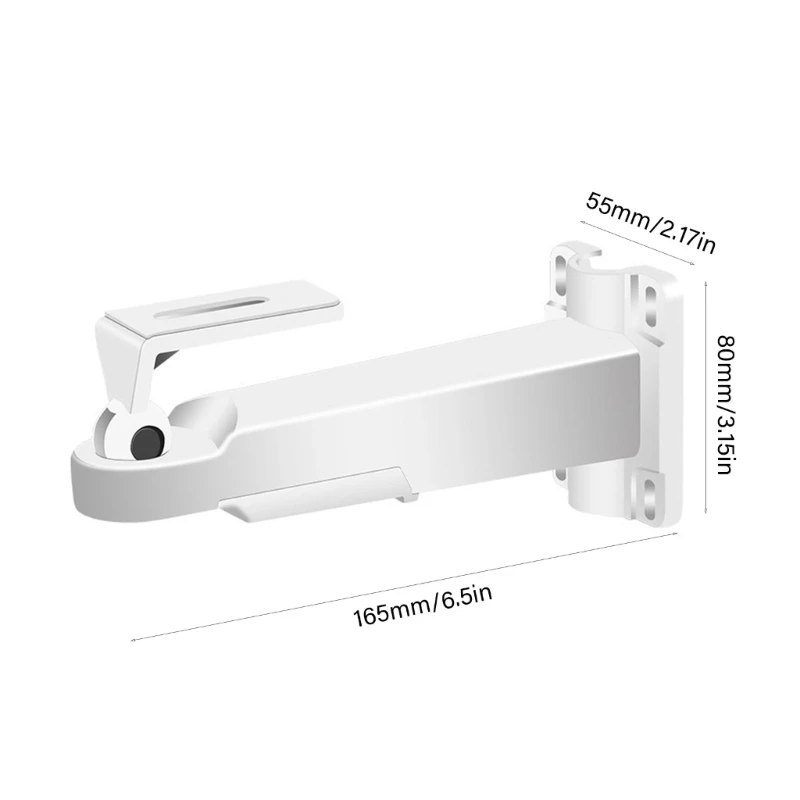  Universal CCTV Bracket 360 Degree Rotating Concealed Wire Feature Weatherproof