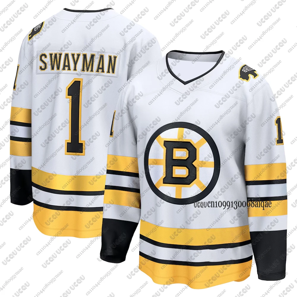 Herbst Winter Neue Eishockey-Trikots für Herren Boston Bruins Eishockey-Trikots Freizeit-Sport-Langarm-T-Shirts Damen Herren Trikots – Detail 11