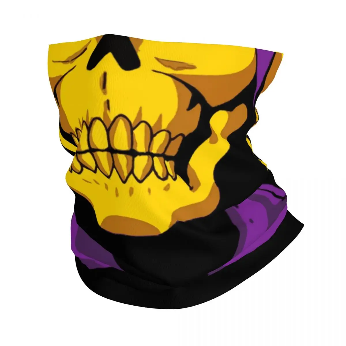 Skeletor Face Mouth Horror He Man Masters Of The Universe Bandana Neck Cover Printed Balaclavas Mask Scarf Multi-use Headband