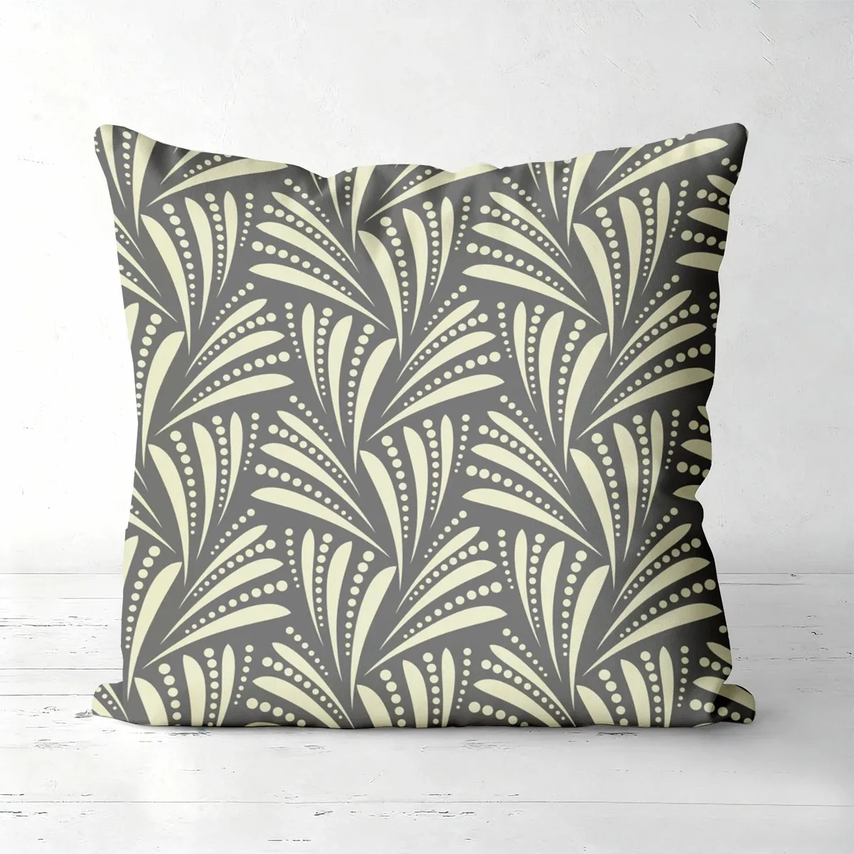 Abstract Art Coussin 2D Flat Printed Peach Skin Cushion Covers Rustic Pattern Room Decor Pillowcase For Bedroom Bed Decor
