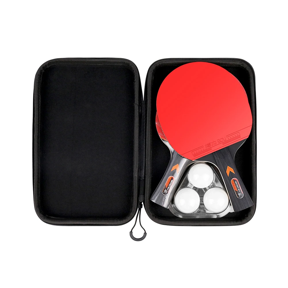 Table Tennis Bat Bag Cover Paddle EVA Bags Racket Cases Zip Pocket Package Case Pouch Indoor Racquet Sports Accessories Durable