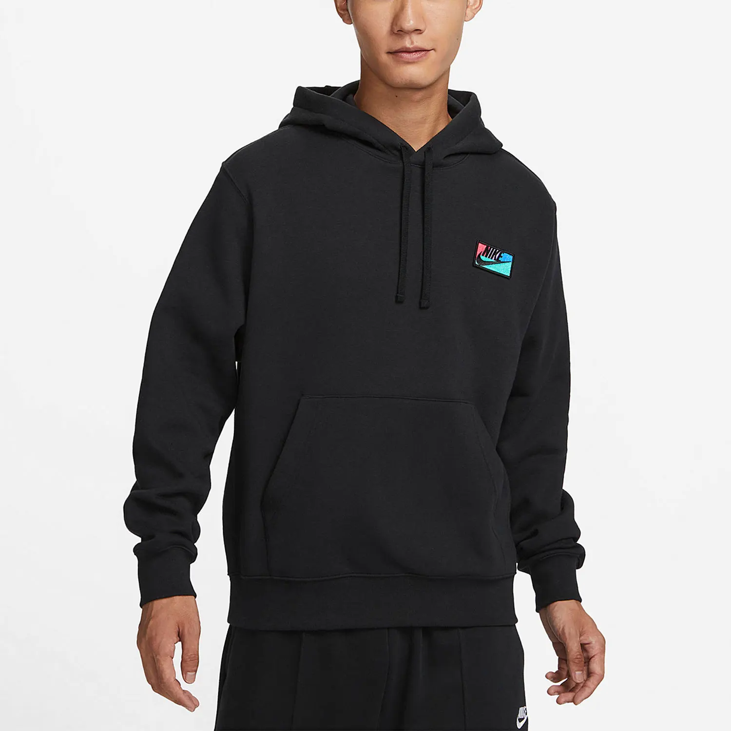 Nike genuine Winter New Men's Minimalist Fashion Sports Hooded Sweatshirt FB8440-010