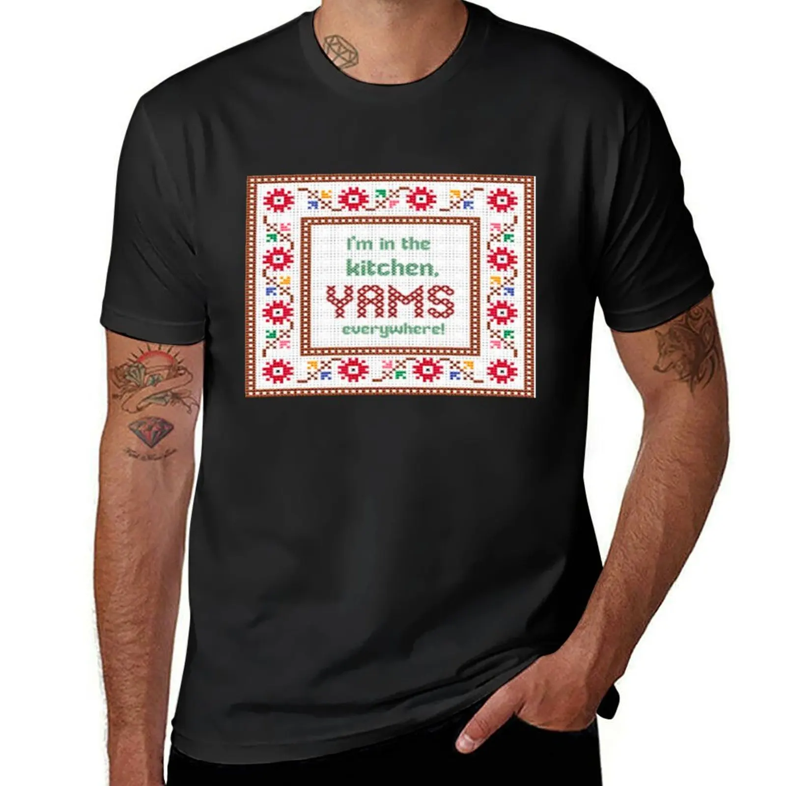 

2 Chainz in the kitchen yams everywhere (birthday song) T-Shirt Blouse oversizeds korean fashion mens t shirts