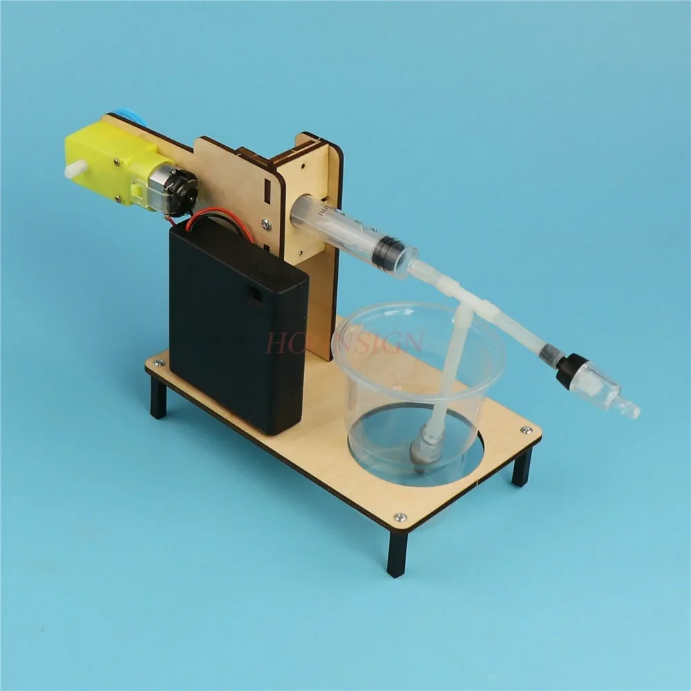 1 set DIY Technology Small Maker Electric Mechanical Swing Scientific Invention Experimental Materials Assembly Model