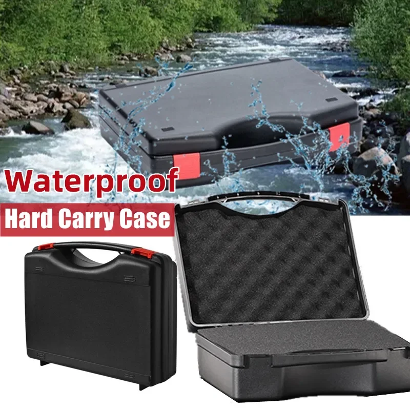 Multifunctional Hardware ToolBox Portable Plastic Instrument Case Notebook Protective Storage Box Outdoor Equipment Tool Case