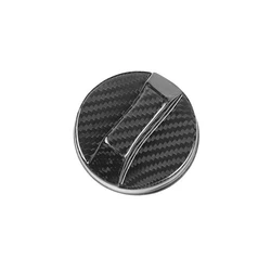 Car Real Carbon Fiber Inner Fuel Tank Cap Trim Cover For Kia Stinger Smart Sport Cerato Forte Spare Parts Accessories