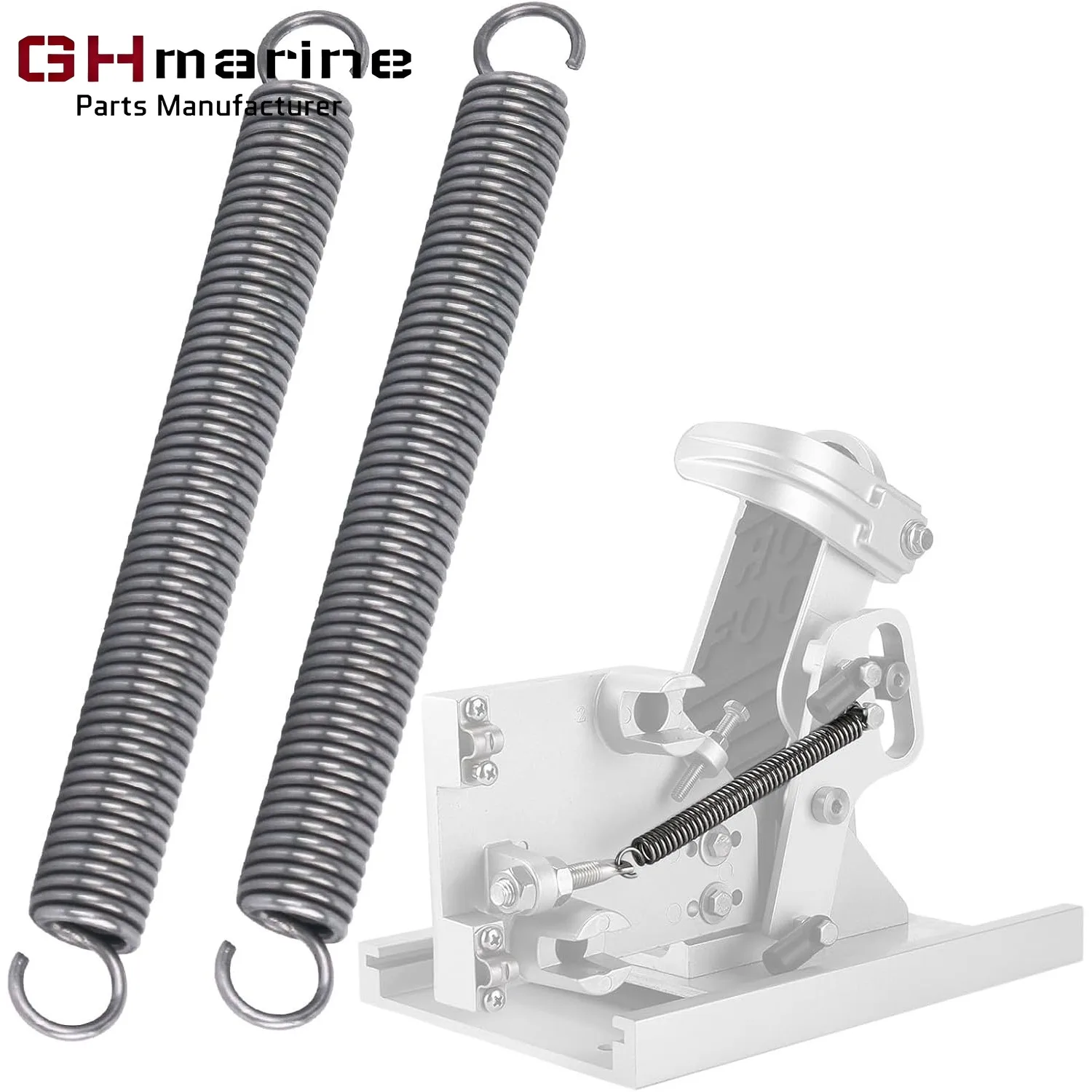 

2 Pcs Marine Spring STD Boat Throttle Control Pedal Repair Spring for OMC Mercury Yamaha Outboard and Inboard Engine Carburetor