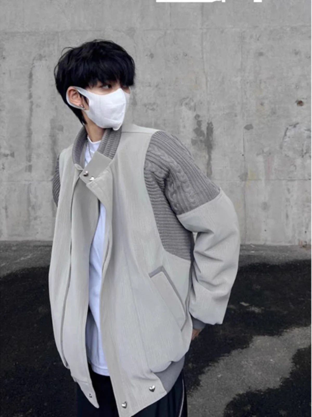 

American Retro Padded oulder Men's Jaet Cleanfit Design Pilot Sle Baseball Outfit Youth ular Autumn Regular Sve L...