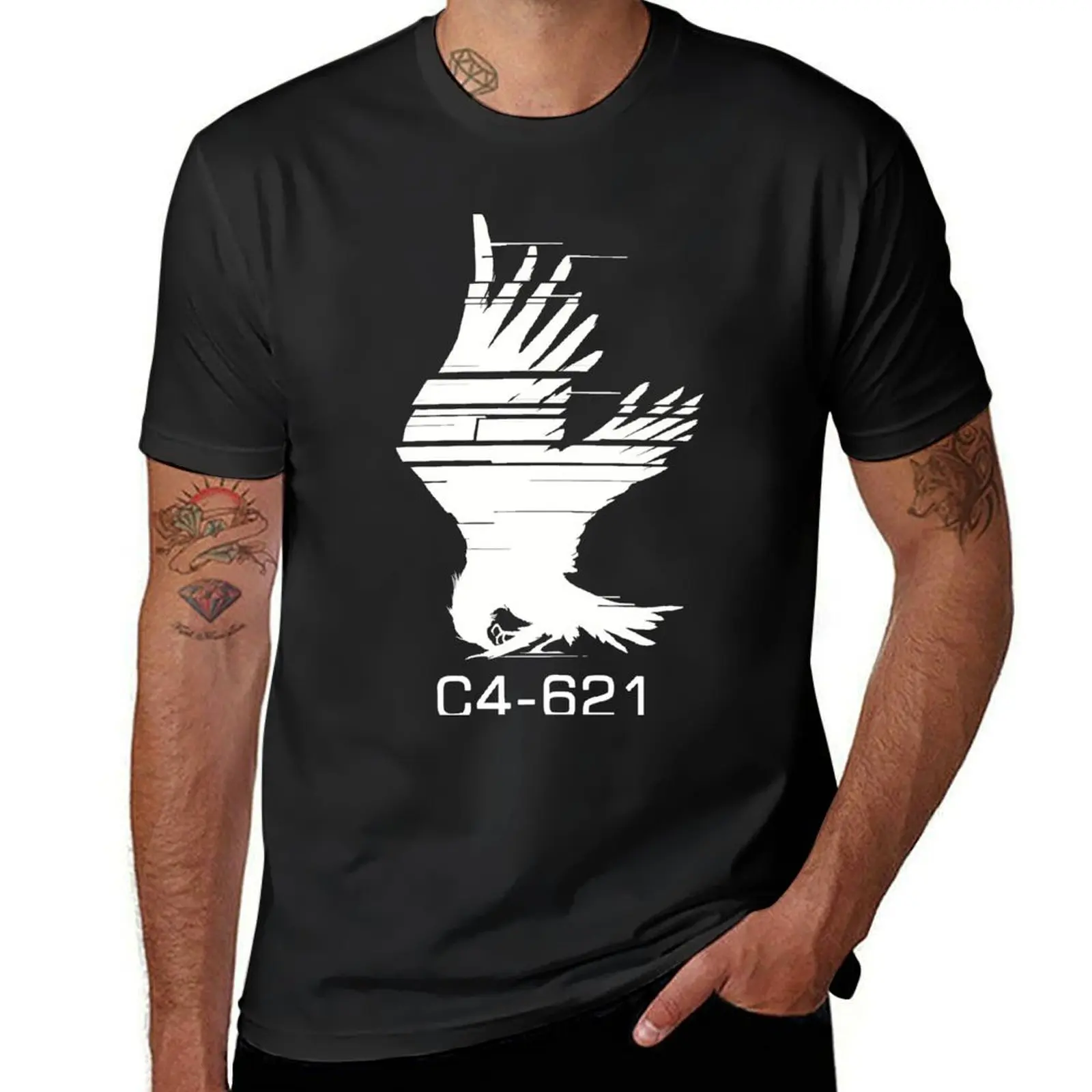 

C4 - 621 Raven Loader 04 Armored Core Pilot T-Shirt quick-drying anime mens workout shirts