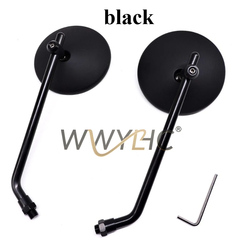 Suitable for Electric Vehicle Reflector Modification Round Mirror Large Mirror Hardcore Calf, Yadi, Retro Motorcycle Reversing
