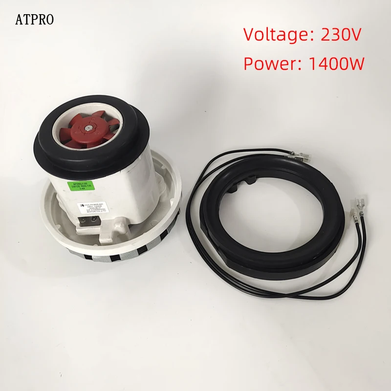 220V 1400W FLEX Vacuum Cleaner Motor 140mm Diameter  for FLEX Vacuum Replacement Copper Wire Motor