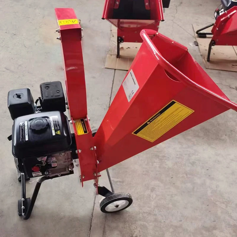 Small Movable Garden Tool Forestry Machinery Tree Branch And Log Chipper Shredder Wood Shredder Chipper Branch Crusher Price