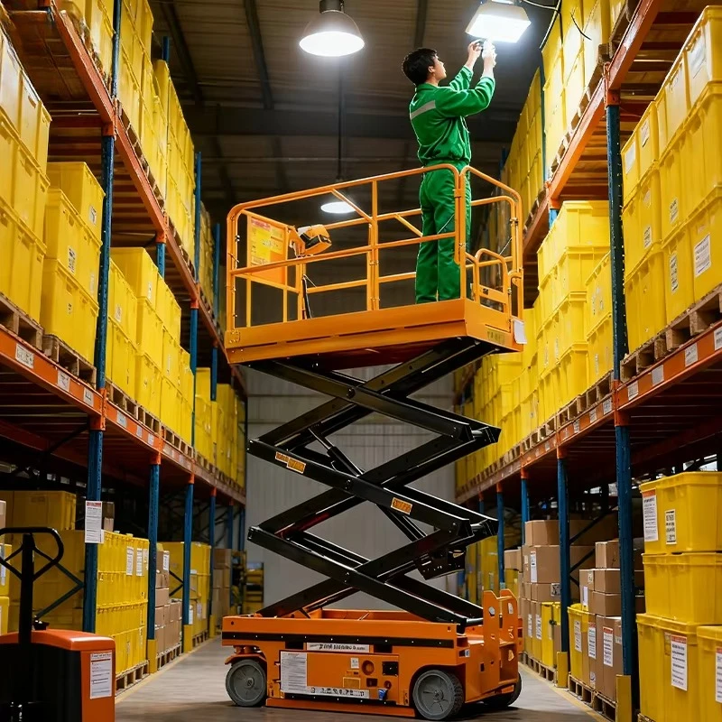 China Factory Lifting Equipment Electric Mobile Hydraulic Scissor Lift Tables Access Platform High Quality Best Price