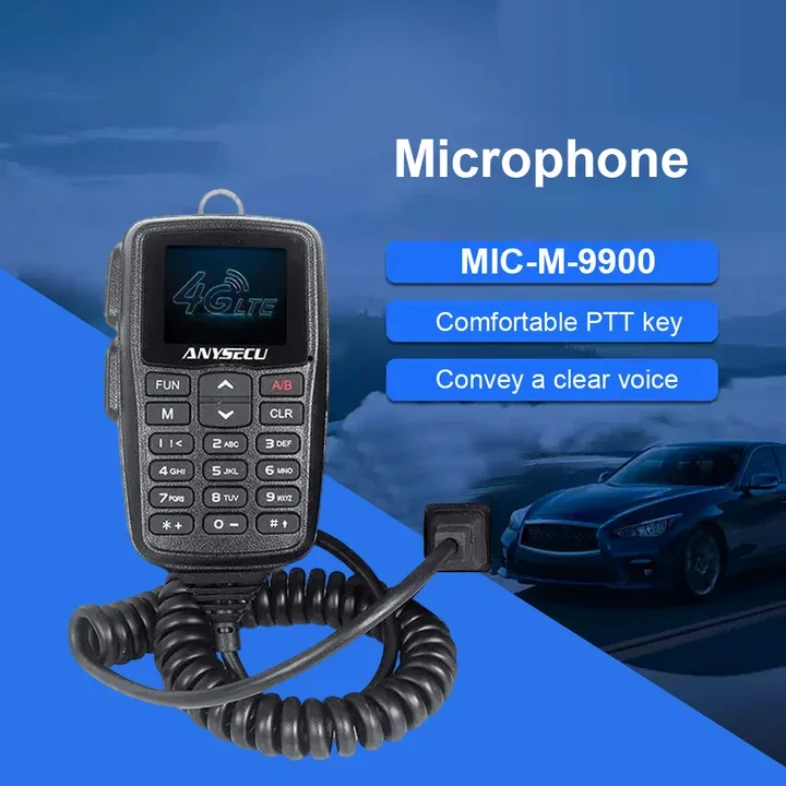 

MIC-M-9900 Handheld Microphone for Two-Way Radios