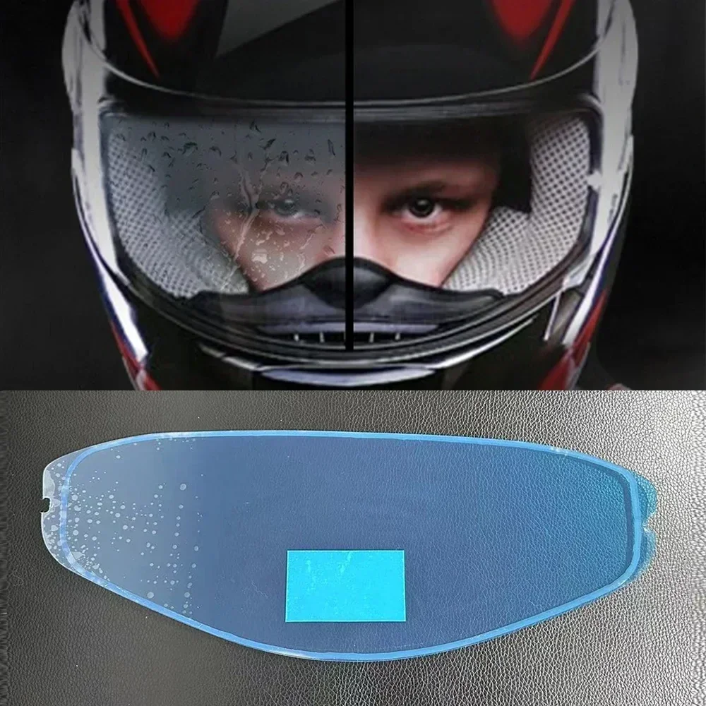 

Motorcycle Helmet Visor Anti Fog Film Moto Helmet R2R Visor Helmets Lens Film for KYT NFR NX NZ FJ