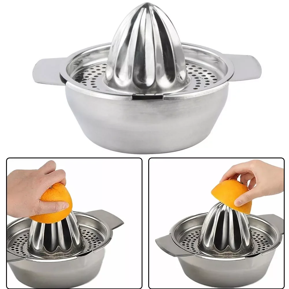 

Stainless Steel Lemon Orange Lime Squeezer Juicer Hand Press Kitchen Bar Tool