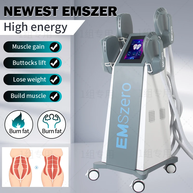 Máquina de escultura corporal DLS EMSzero, estimulador muscular RF profesional para uso comercial, 6500W