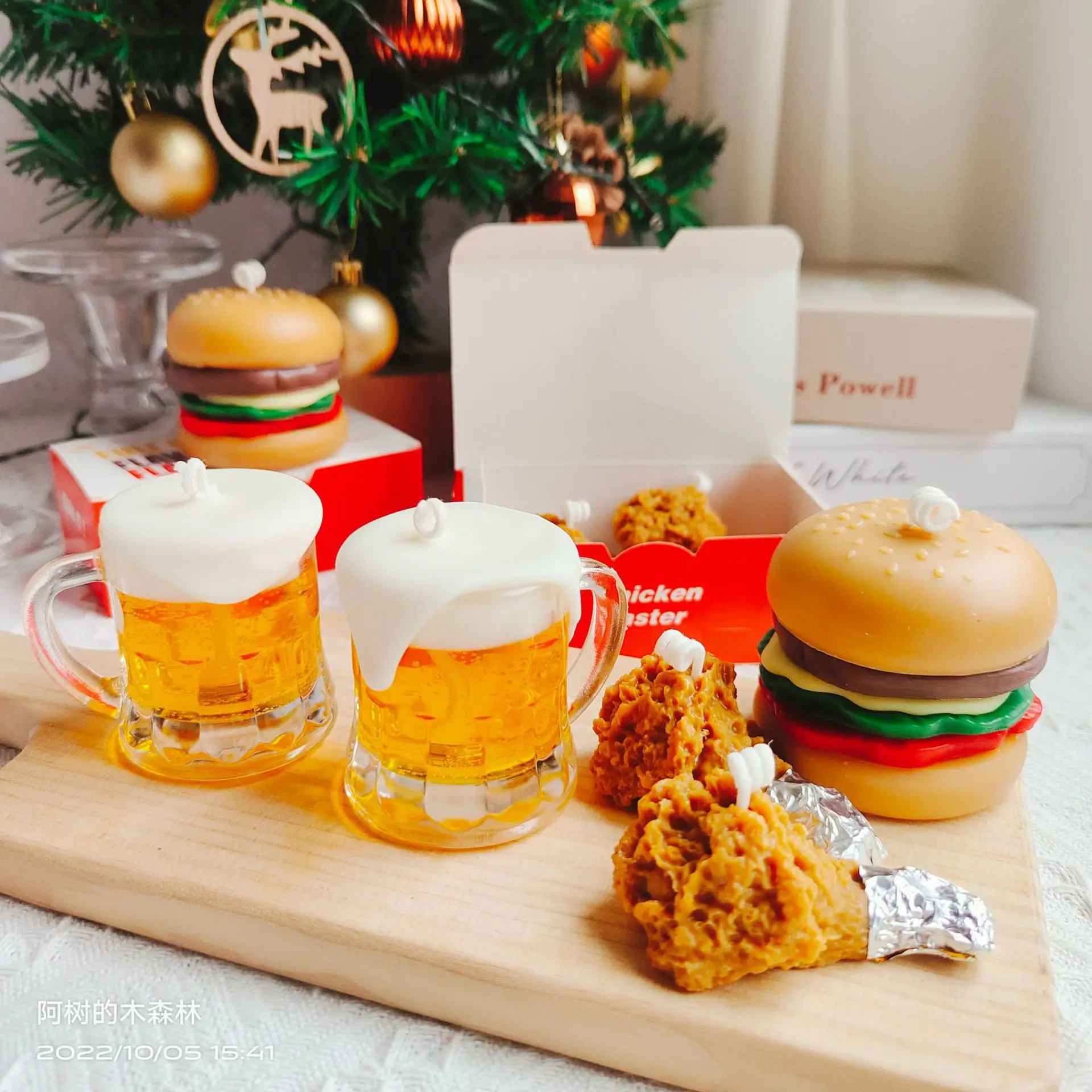 Beer, Candles, Fried Chicken, Hamburgers, Scented Candles, Bedroom Ornaments, Souvenirs, Birthday Gifts