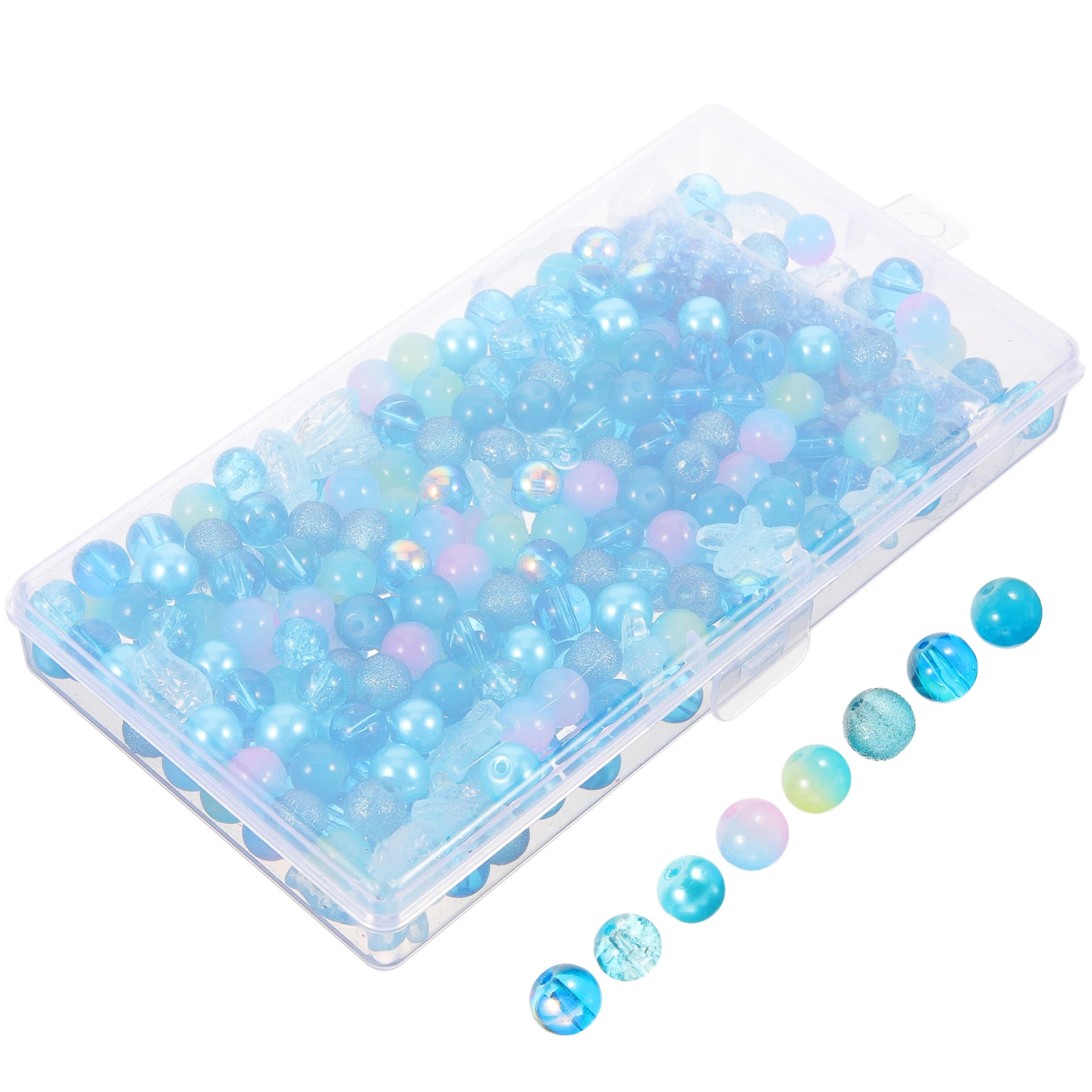 

1 Box Of Unique Ocean Themed Loose Beads For Handmade Jewelry DIY Craft Spacer Beads Collection