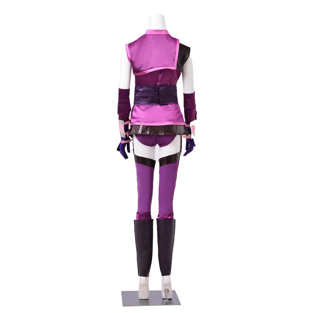 Game Mortal Kombat Mileena Cosplay Costume Sexy Women Purple Battle Uniform Suit Halloween Carnival Party MK11 Ninja Outfits